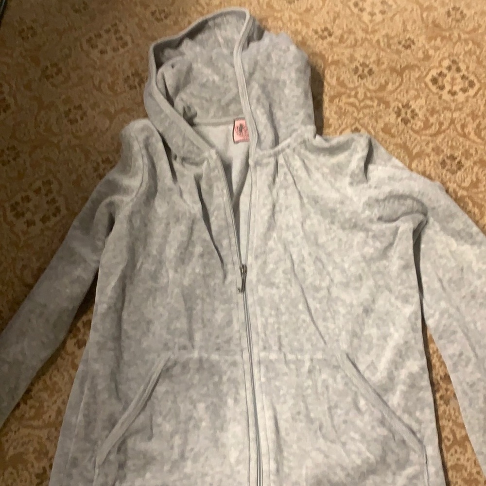 Gray Zip Up
